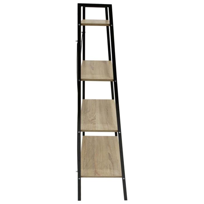 Home Deco Factory Estantería Loka 4 baldas madera contrachapada y metal 60x32,5 cm altura 148 cm 3