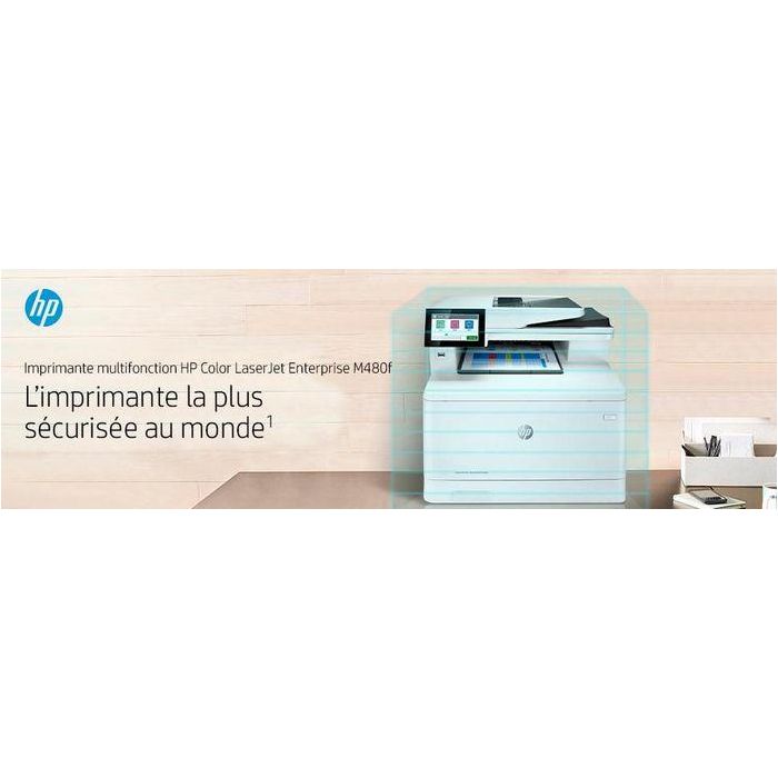 HP Color LaserJet Enterprise M480F Multifunción Impresora Láser Color, Copiadora, Escáner y Fax 22
