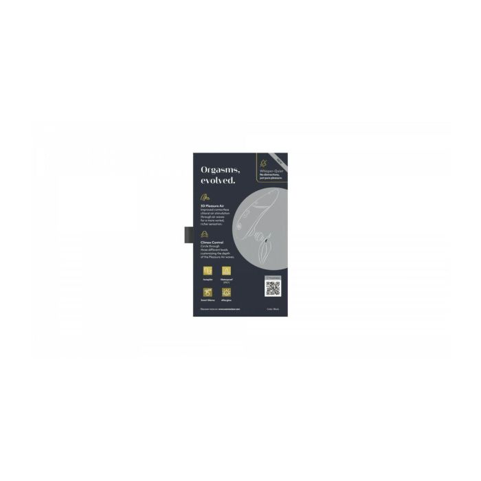 Succionador de Clítoris Womanizer WOM180-BLACK Negro 2 Succionador de Clítoris Womanizer WOM180-BLACK Negro 2