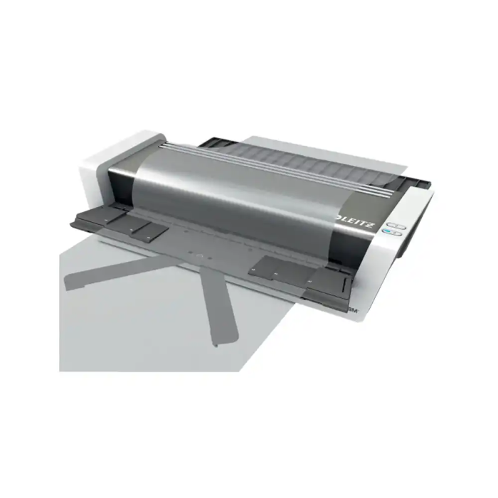 Leitz Plastificadora iLAM Touch 2 Turbo DIN A3 4 Rodillos hasta 250 micras Color Blanco/Plata 4