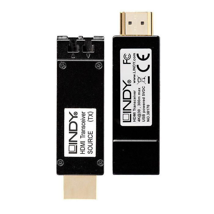 Lindy Fibre Optic HDMI 4K Extender, 300m 1