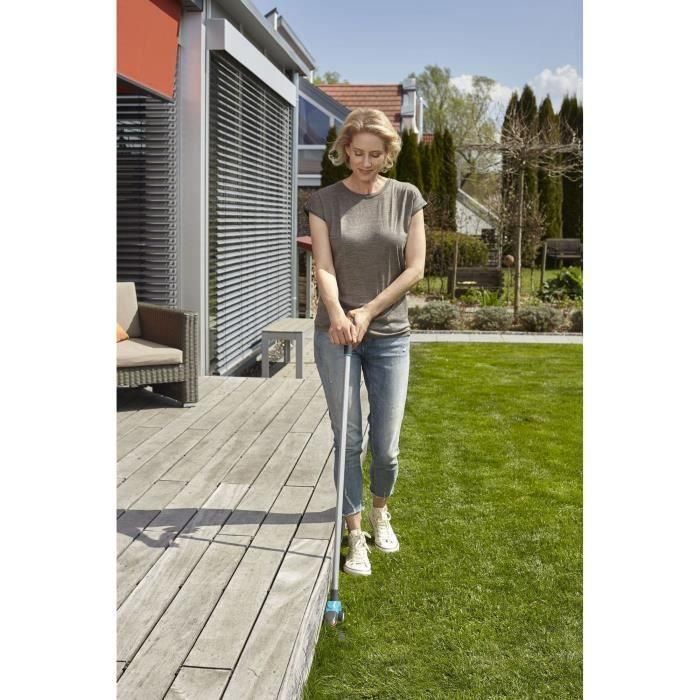 Gardena Tijeras cortacésped Comfort Long Reach Cuchillas 130mm antiadherentes, Ajustables 90°, Mango ergonómico y Ruedas grandes 1 Gardena Tijeras cortacésped Comfort Long Reach Cuchillas 130mm antiadherentes, Ajustables 90°, Mango ergonómico y Ruedas grandes 1
