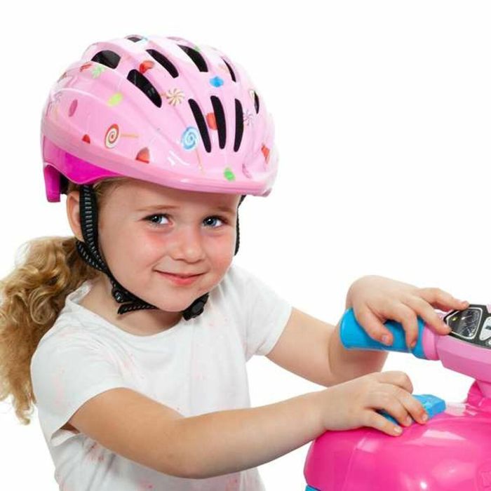 Casco mlt rosa 2/5 años talla 48-53 cm 2