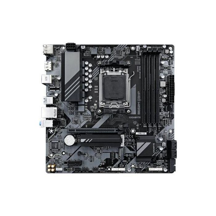 Gigabyte B650M D3HP Placa Base Socket AM5 DDR5 Micro ATX para AMD Ryzen 1
