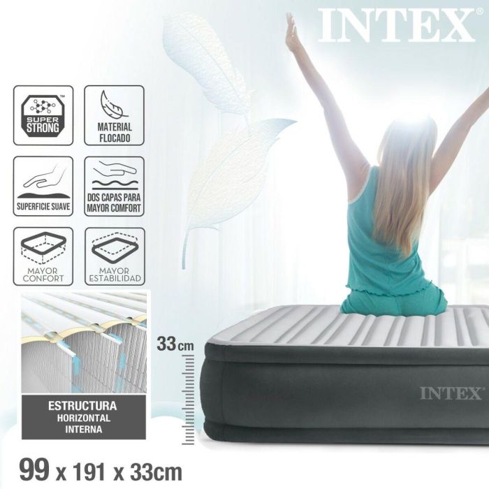 INTEX Comfort Plus + cama supletoria eléctrica para 2 personas 67766ND 3