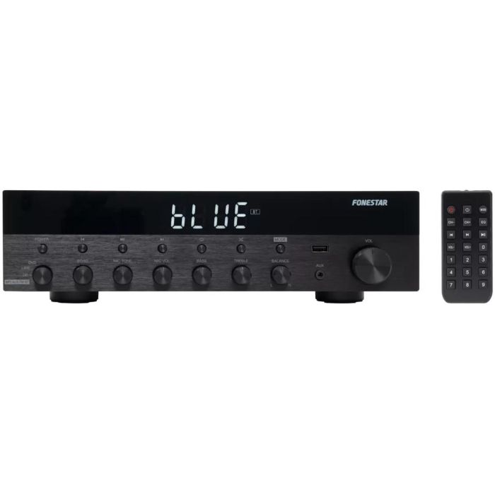 Fonestar Amplificador Estéreo Hi-Fi AS-3030 Bluetooth, USB/MP3, Radio FM, 30W RMS Fonestar Amplificador Estéreo Hi-Fi AS-3030 Bluetooth, USB/MP3, Radio FM, 30W RMS