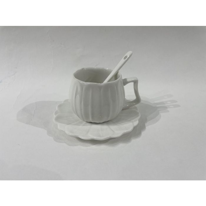 Cafe Basicos DKD Home Decor Blanco 7.5 x 5.5 x 10 cm Set de 6 1 Cafe Basicos DKD Home Decor Blanco 7.5 x 5.5 x 10 cm Set de 6 1