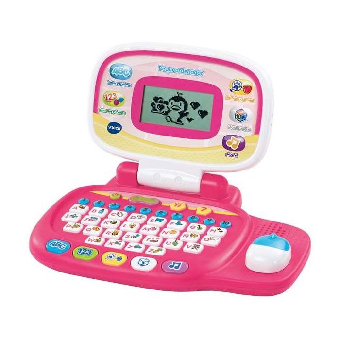 V-Tech Ordenador Infantil Rosa 80-155457 con Ratón Direccional, Teclado ABC y 20 Actividades de Aprendizaje para Niños a Partir de 3 Años en Español 0 V-Tech Ordenador Infantil Rosa 80-155457 con Ratón Direccional, Teclado ABC y 20 Actividades de Aprendizaje para Niños a Partir de 3 Años en Español 0