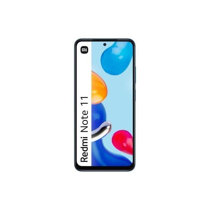 Xiaomi Redmi Note 11 MZB0AO2EU Smartphone 6.43" AMOLED 90Hz FHD+ Snapdragon 680, 6GB RAM, 128GB, Cámara 50MP, NFC, Batería 5000 mAh, Azul Ocaso 3 Xiaomi Redmi Note 11 MZB0AO2EU Smartphone 6.43" AMOLED 90Hz FHD+ Snapdragon 680, 6GB RAM, 128GB, Cámara 50MP, NFC, Batería 5000 mAh, Azul Ocaso 3