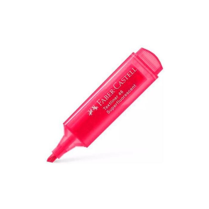 Faber Castell Marcador Superfluorescente Textliner 46 Rojo