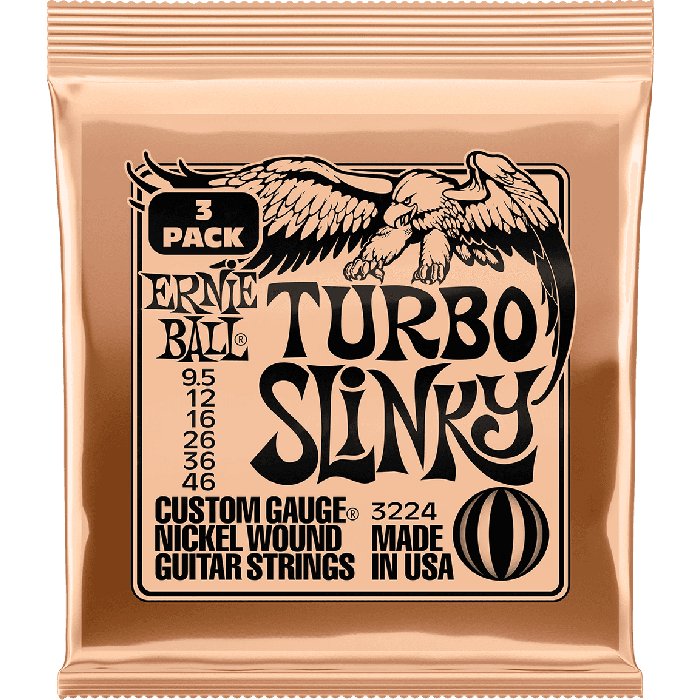 Juego Eléctrica Slinky Turbo 9.5-46 Tripack (3) 0 Juego Eléctrica Slinky Turbo 9.5-46 Tripack (3) 0
