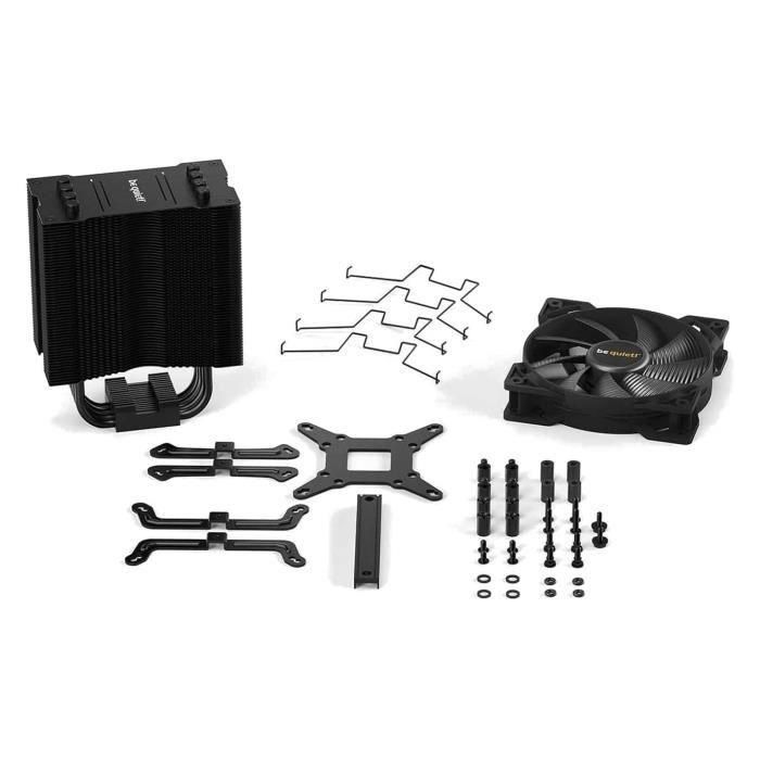 Be Quiet Pure Rock 2 Negro Cooler CPU TDP 150W Ventilador Pure Wings 2 PWM 120mm Silencioso Diseño Asimétrico, no bloquea RAM 3 Be Quiet Pure Rock 2 Negro Cooler CPU TDP 150W Ventilador Pure Wings 2 PWM 120mm Silencioso Diseño Asimétrico, no bloquea RAM 3
