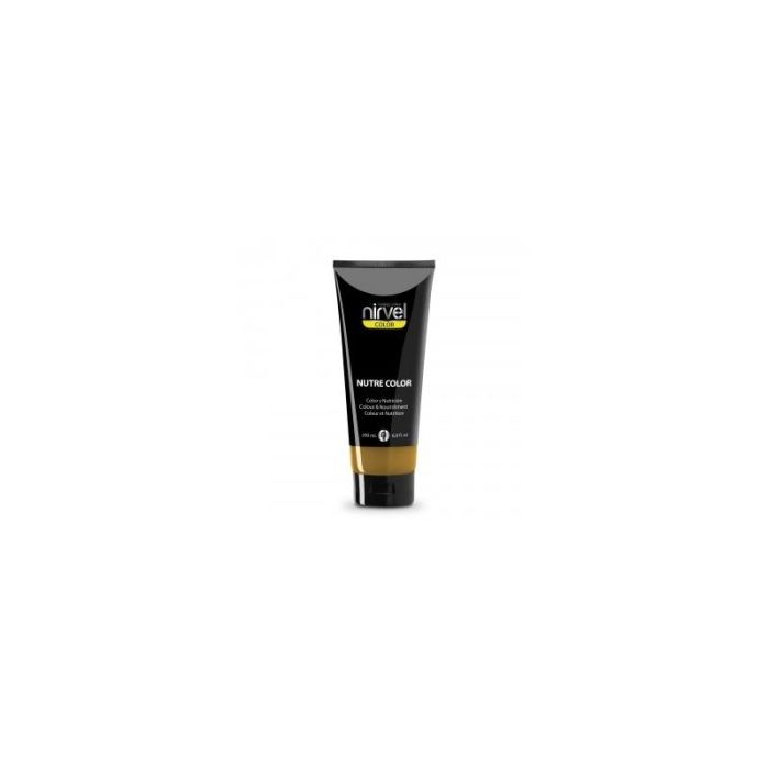 Nirvel Nutre Color Dorado 200ml – Mascarilla Coloración Temporal Cabello con Nutrición y Brillo