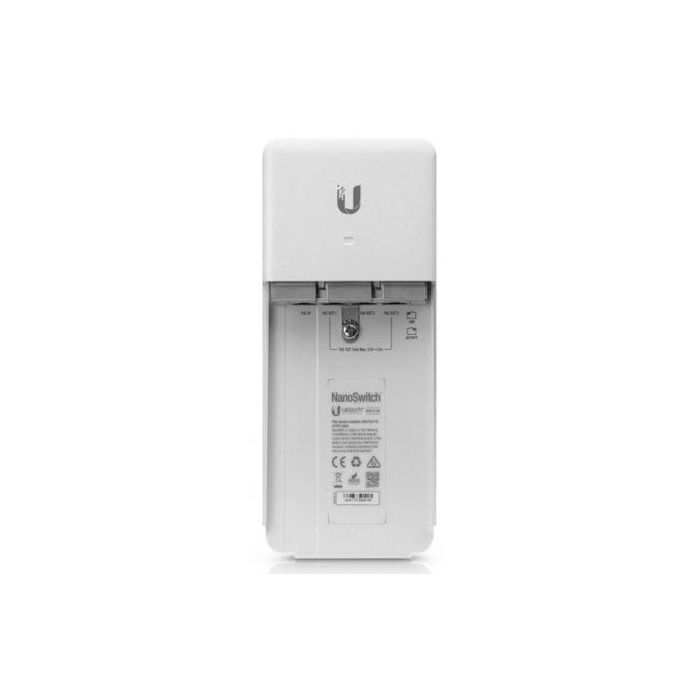 Ubiquiti NanoSwitch, RTL8367N-VB, (4) 10/100/1000 Mbps Ethernet RJ45 2 Ubiquiti NanoSwitch, RTL8367N-VB, (4) 10/100/1000 Mbps Ethernet RJ45 2