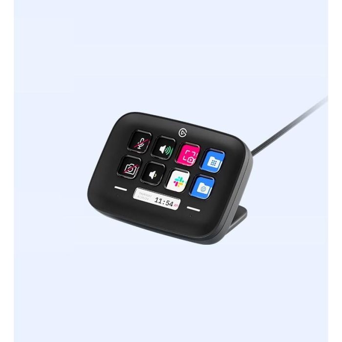 Elgato Stream Deck Neo Negro - Controlador 8 Botones LCD para Streaming y Creación de Contenido