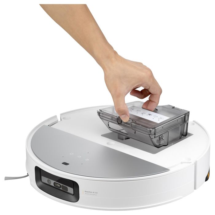 Roborock VC Saros 10 Blanco Robot Aspirador con Base de Carga 2