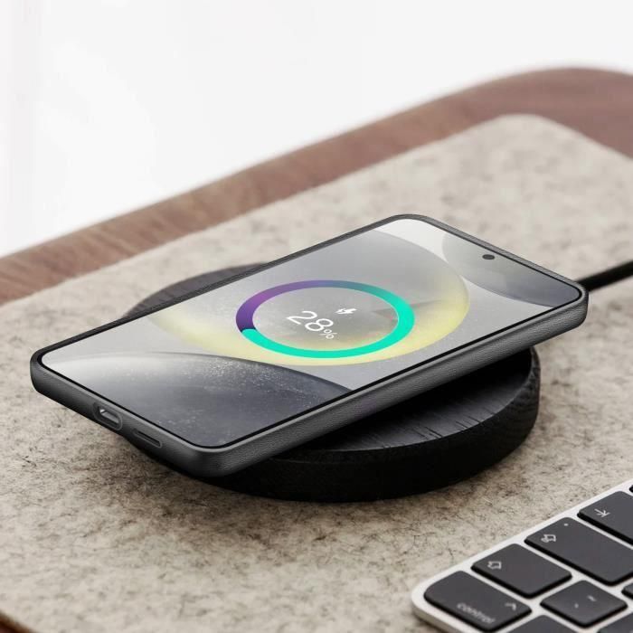 Samsung Kindsuit Case para Galaxy S25, Negro 3