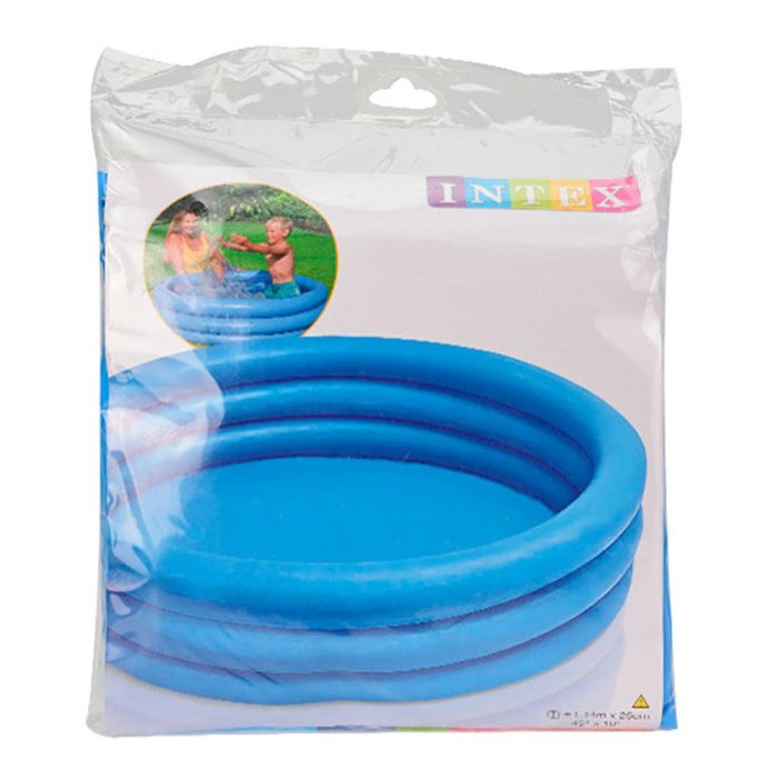 Intex Piscina infantil 3 aros Ø114x25cm - 101 litros 1