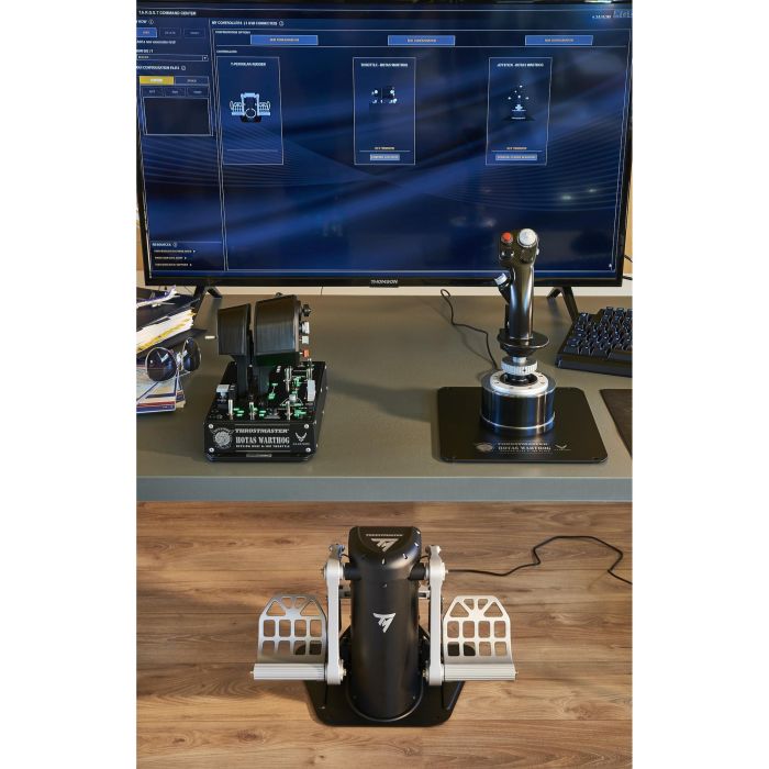 Thrustmaster TPR Rudder Negro, Plata - Simulador de Vuelo Analógico para PC, Referencia 2960809 8 Thrustmaster TPR Rudder Negro, Plata - Simulador de Vuelo Analógico para PC, Referencia 2960809 8