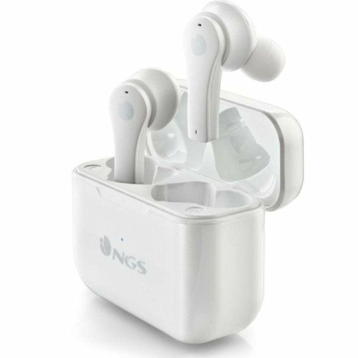 Auriculares Bluetooth NGS ARTICABLOOMWHITE Blanco Negro 4
