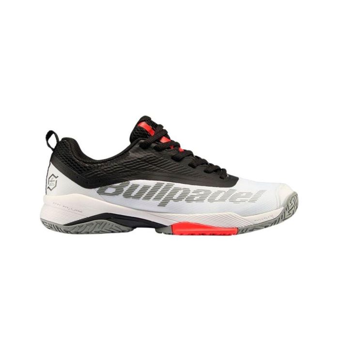 Zapatillas de Padel para Adultos Bullpadel Performance Hybrid 24I Blanco Negro 4 Zapatillas de Padel para Adultos Bullpadel Performance Hybrid 24I Blanco Negro 4