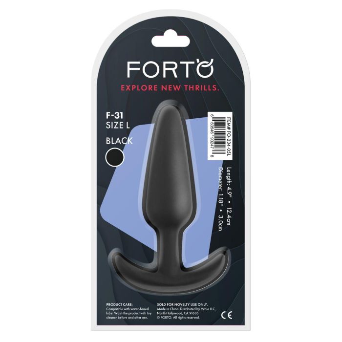 Plug Anal Forto Negro 2 Plug Anal Forto Negro 2