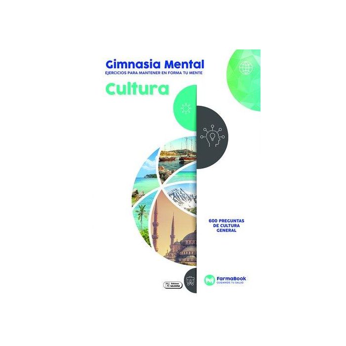 Cuaderno Farmabook 24X17 Gimnasia Mental: Cultura