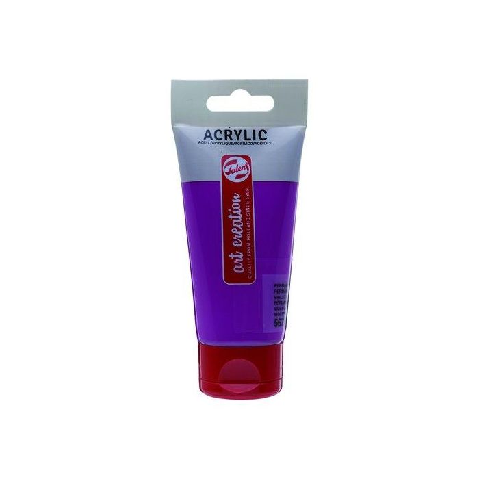 Pintura Acrilica Talens Art Creation 75 Ml (Tubo) Violeta Rojizo Permanente 3 unidades