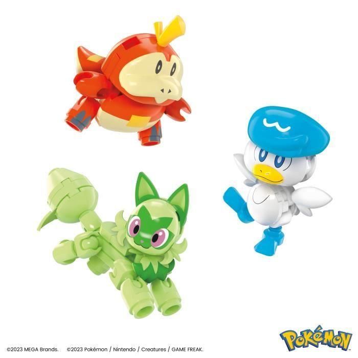 Mega Construx Pokemon Equipo Región Paldea Hpx92 Mattel 5 Mega Construx Pokemon Equipo Región Paldea Hpx92 Mattel 5