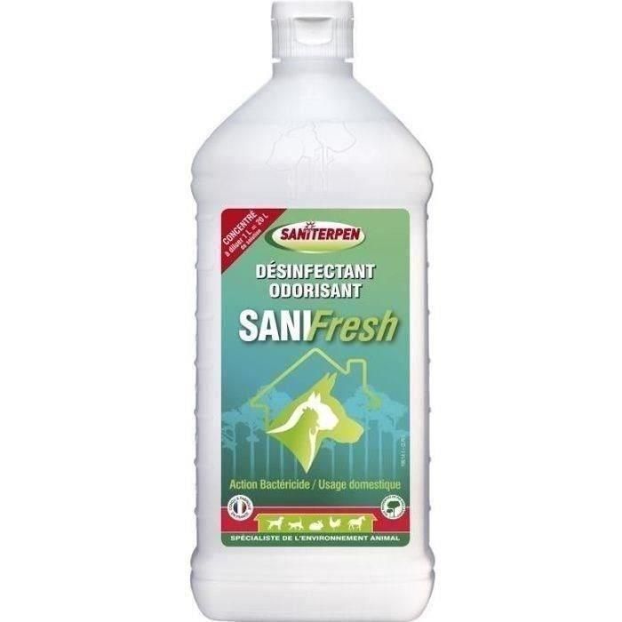 Saniterpen Sanifresh SAN3519220048626 - Limpiador y desinfectante multiusos de 1L