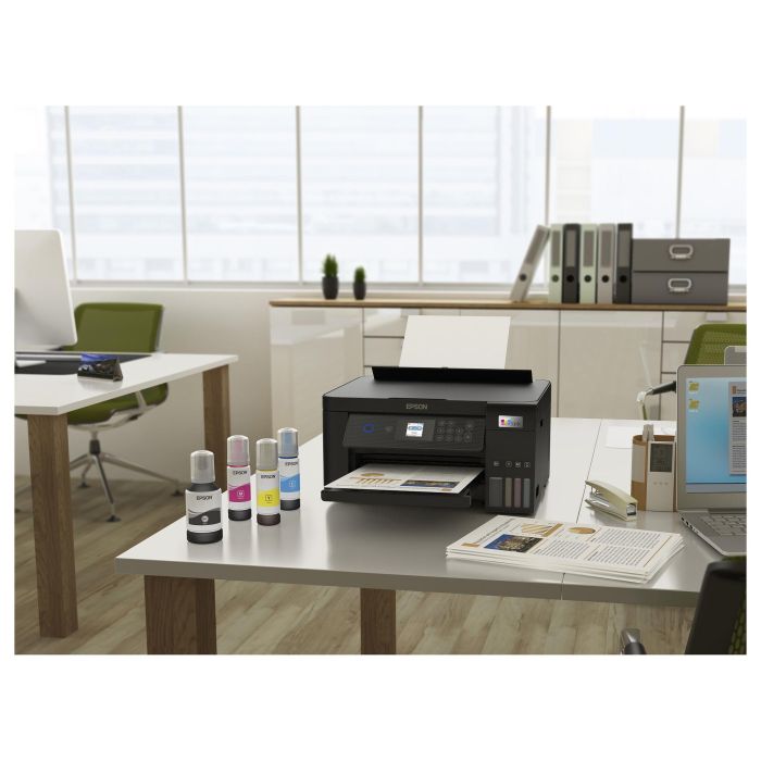 Epson ET-2850 Impresora Multifunción 3 en 1, Inyección de Tinta A4, Wi-Fi, Dúplex Automático, Color Negro 2 Epson ET-2850 Impresora Multifunción 3 en 1, Inyección de Tinta A4, Wi-Fi, Dúplex Automático, Color Negro 2