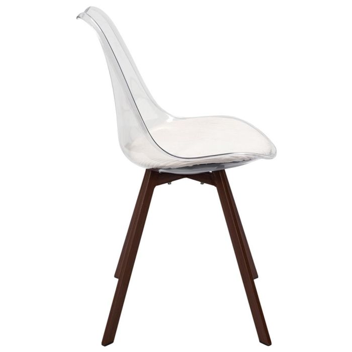 Silla Tra. Con Cojín Scott Beige Home Deco Factory 2