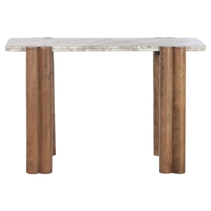 DKD Home Decor Consola Moderna Toronto Marble de Mármol y Madera de Mango 120 x 45 x 75 cm 1