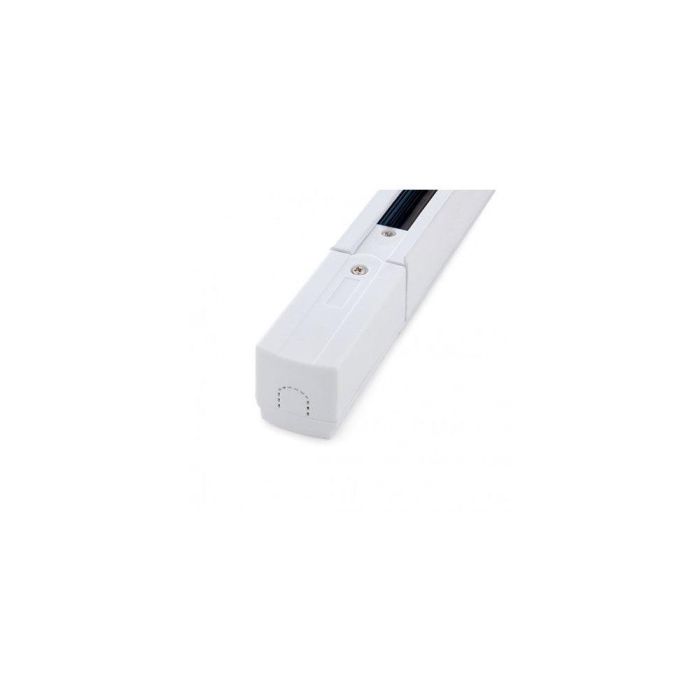 Carril Trifásico 2M Blanco para Focos LED de Aluminio con 4 Conductores de Cobre para Instalación Flexible 0 Carril Trifásico 2M Blanco para Focos LED de Aluminio con 4 Conductores de Cobre para Instalación Flexible 0