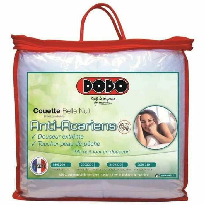 Dodo Edredón BELLE NUIT Cálido Antiácaros 100% Poliéster Hueco 350g/m² 240x260cm 3 Dodo Edredón BELLE NUIT Cálido Antiácaros 100% Poliéster Hueco 350g/m² 240x260cm 3