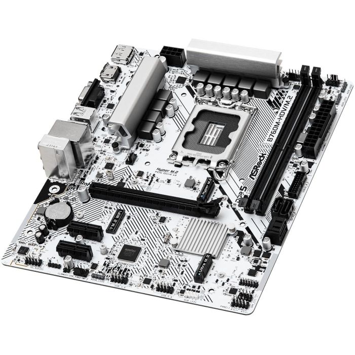 ASRock B760M-HDV/ M.2 (1700) (D) Placa Base Intel B760 LGA 1700 DDR5 micro-ATX para PC 2