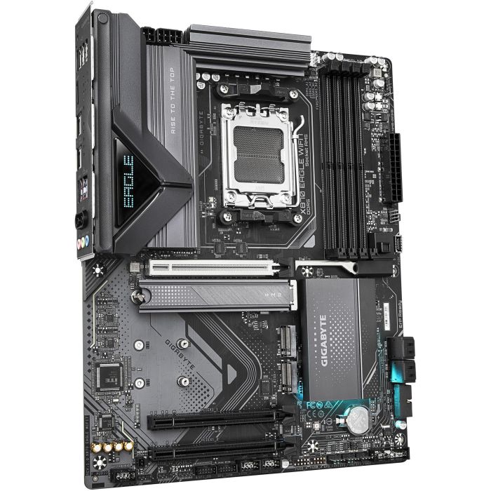 GIGABYTE X870 EAGLE WIFI7 Placa Base AM5 AMD X870 para Ryzen 7000/8000/9000, Wi-Fi 7, DDR5 8000MHz, PCIe 5.0, 2.5GbE, ATX 2