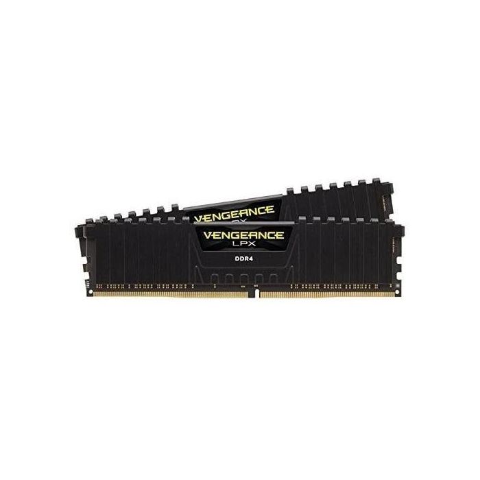 Corsair Vengeance LPX CMK16GX4M2Z3600C18, 16 GB, 2 x 8 GB, DDR4, 3600 MHz, DIMM de 288 pines 2 Corsair Vengeance LPX CMK16GX4M2Z3600C18, 16 GB, 2 x 8 GB, DDR4, 3600 MHz, DIMM de 288 pines 2