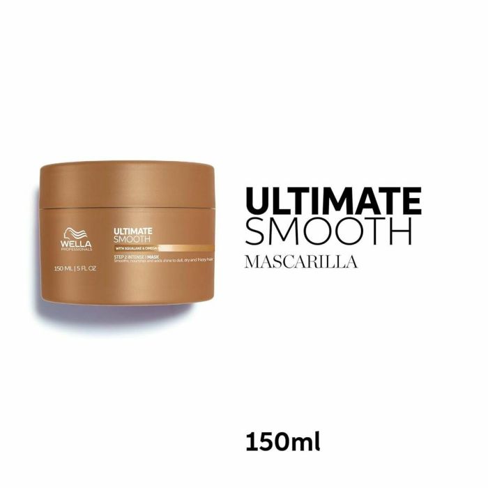 Wella Professionals Ultimate Smooth Mascarilla 150 ml - Tratamiento nutritivo para cabello encrespado, apagado y dañado 1 Wella Professionals Ultimate Smooth Mascarilla 150 ml - Tratamiento nutritivo para cabello encrespado, apagado y dañado 1