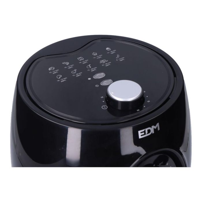 Freidora de Aire EDM 07654 1400 W 3,6 L Multicolor 3 Freidora de Aire EDM 07654 1400 W 3,6 L Multicolor 3