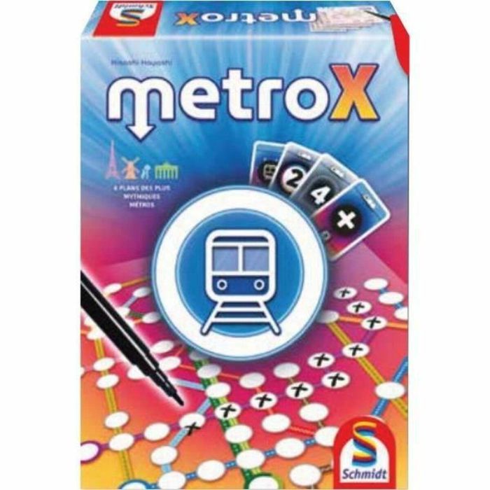 Juego de Mesa Schmidt Spiele Metro X 0 Juego de Mesa Schmidt Spiele Metro X 0
