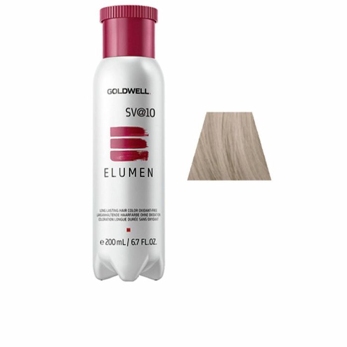 Goldwell ELUMEN long lasting hair color oxidant free #SV@10 200 ml - Coloración permanente sin oxidantes ni amoniaco, pH ácido 2.5, cabello vibrante y luminoso Goldwell ELUMEN long lasting hair color oxidant free #SV@10 200 ml - Coloración permanente sin oxidantes ni amoniaco, pH ácido 2.5, cabello vibrante y luminoso