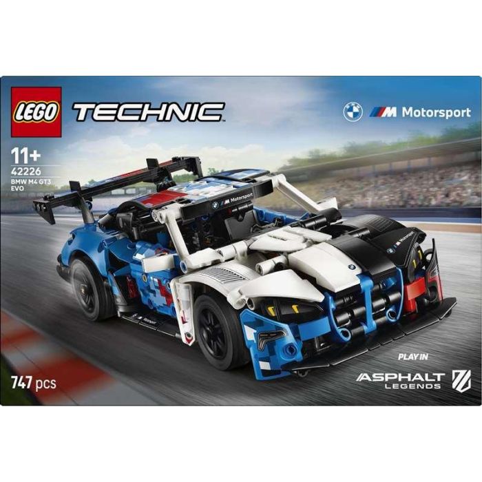 Lego Technic Coche de Carreras BMW M4 GT3 EVO Juego de Construcción (42163)