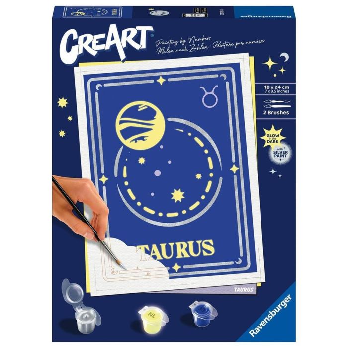 Kit Pintar Con Números Ravensburger Creart Kit Pintar Con Números Ravensburger Creart