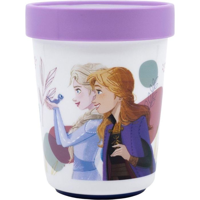 Licensing Vaso Frozen CZ11300 Bicolor Antideslizante Plástico 260 mL Oficial Disney 2