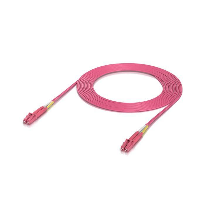 Ubiquiti OM4 Duplex LC UPC - Cable de Fibra Óptica Multimodo Interior Rose 3m (50 pcs)