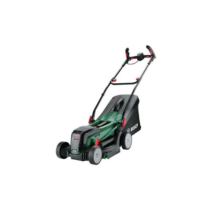 Bosch 18V-37-550 Cortacésped Rotak a Batería, 37cm Ancho de Corte, ideal para 550m², Recargable, UniversalRotak