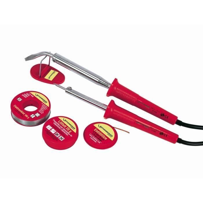 ROTHENBERGER Kit completo para soldadura - Rojo ROTHENBERGER Kit completo para soldadura - Rojo