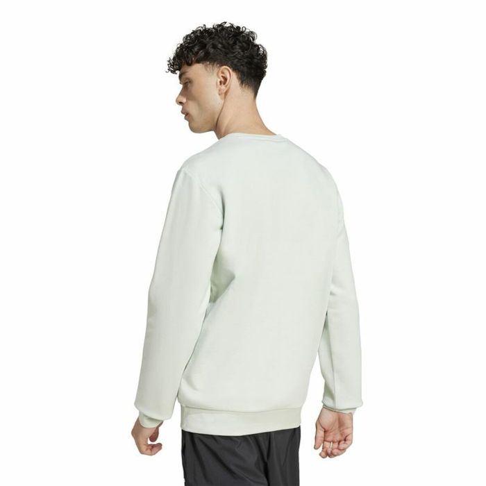 Sudadera sin Capucha Hombre Adidas Essentials Verde XXL 3 Sudadera sin Capucha Hombre Adidas Essentials Verde XXL 3