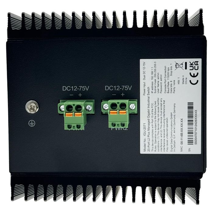 Level One IGU-2071 Switch Gestionado L2+ 20x GE (16x 1GbE, 4x 2.5GbE SFP) 2